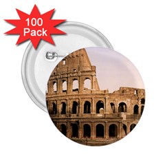 Rome Colosseum 2 25  Buttons (100 Pack)  by trendistuff