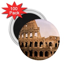 Rome Colosseum 2 25  Magnets (100 Pack)  by trendistuff