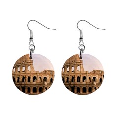 Rome Colosseum Mini Button Earrings by trendistuff