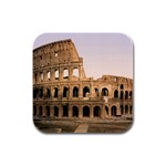 ROME COLOSSEUM Rubber Square Coaster (4 pack) 