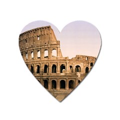 Rome Colosseum Heart Magnet by trendistuff