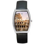 ROME COLOSSEUM Barrel Metal Watches Front