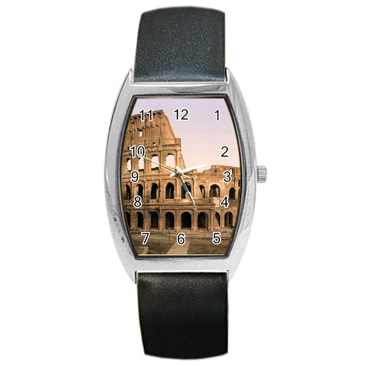 ROME COLOSSEUM Barrel Metal Watches