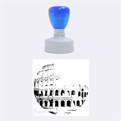 Rome Colosseum Rubber Round Stamps (medium) by trendistuff