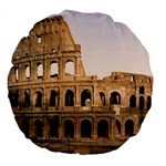 ROME COLOSSEUM Large 18  Premium Round Cushions Back