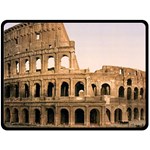 ROME COLOSSEUM Double Sided Fleece Blanket (Large) 