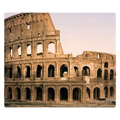 Rome Colosseum Double Sided Flano Blanket (small) 