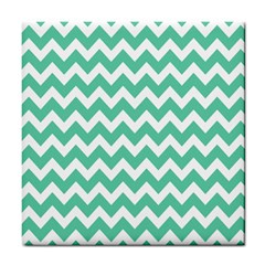 Chevron Pattern Gifts Tile Coasters