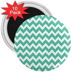 Chevron Pattern Gifts 3  Magnets (10 pack)  Front