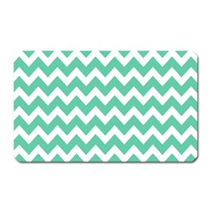 Chevron Pattern Gifts Magnet (rectangular) by GardenOfOphir