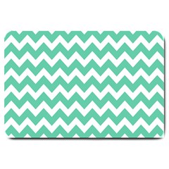 Chevron Pattern Gifts Large Doormat  by GardenOfOphir