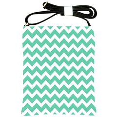 Chevron Pattern Gifts Shoulder Sling Bags by GardenOfOphir