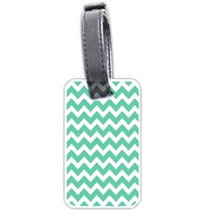 Chevron Pattern Gifts Luggage Tags (one Side)  by GardenOfOphir