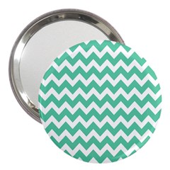 Chevron Pattern Gifts 3  Handbag Mirrors by GardenOfOphir