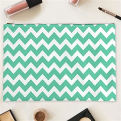 Chevron Pattern Gifts Cosmetic Bag (xxl)  by GardenOfOphir