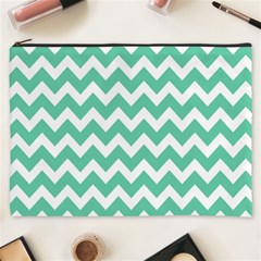 Chevron Pattern Gifts Cosmetic Bag (xxxl)  by GardenOfOphir