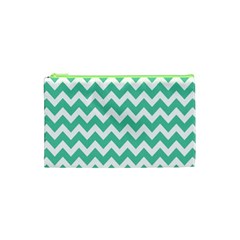 Chevron Pattern Gifts Cosmetic Bag (xs) by GardenOfOphir