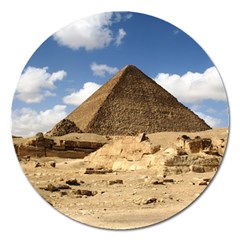 Pyramid Giza Magnet 5  (round)