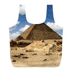 Pyramid Giza Full Print Recycle Bags (l) 