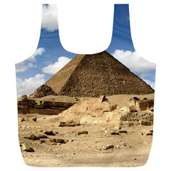 Pyramid Giza Full Print Recycle Bags (l) 