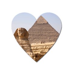 Pyramid Egypt Heart Magnet