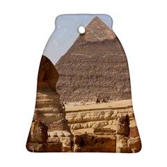 Pyramid Egypt Bell Ornament (2 Sides)