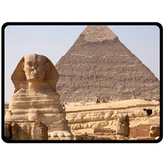 Pyramid Egypt Double Sided Fleece Blanket (large) 