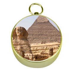 Pyramid Egypt Gold Compasses by trendistuff