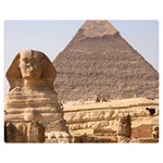 PYRAMID EGYPT Double Sided Flano Blanket (Medium)  60 x50  Blanket Back