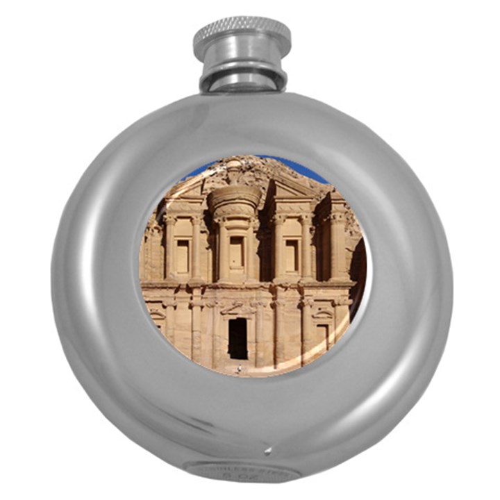 PETRA JORDAN Round Hip Flask (5 oz)