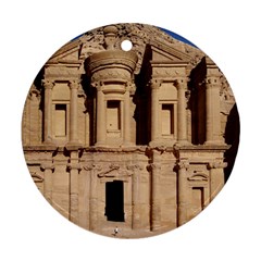 Petra Jordan Round Ornament (two Sides)  by trendistuff