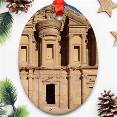 Petra Jordan Oval Ornament (two Sides) by trendistuff