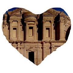 Petra Jordan Large 19  Premium Heart Shape Cushions