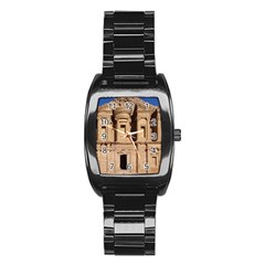 Petra Jordan Stainless Steel Barrel Watch