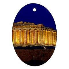 Parthenon 2 Ornament (oval)  by trendistuff