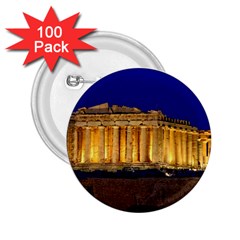 Parthenon 2 2 25  Buttons (100 Pack) 