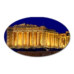 Parthenon 2 Oval Magnet by trendistuff