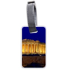 Parthenon 2 Luggage Tags (one Side)  by trendistuff