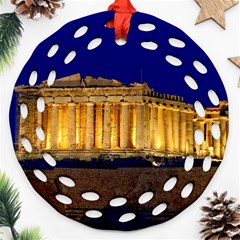 Parthenon 2 Ornament (round Filigree)  by trendistuff