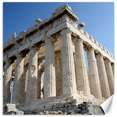 Parthenon Canvas 12  X 12   by trendistuff