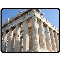 Parthenon Fleece Blanket (large)  by trendistuff