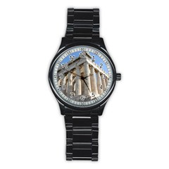 Parthenon Stainless Steel Round Watches