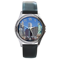 Ny Liberty 2 Round Metal Watches by trendistuff