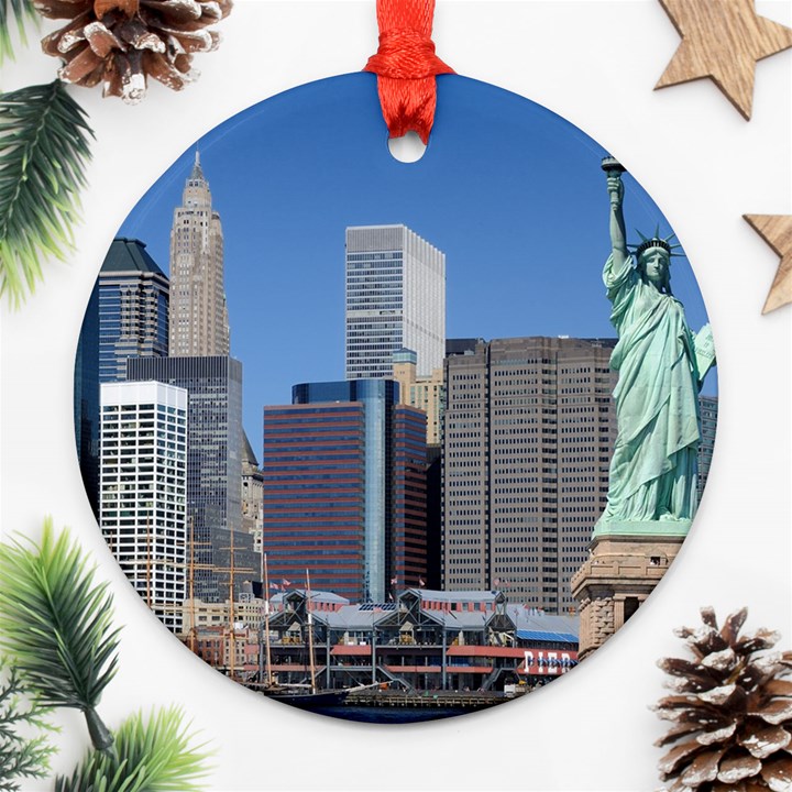 NY LIBERTY 2 Ornament (Round) 