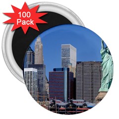 Ny Liberty 2 3  Magnets (100 Pack) by trendistuff