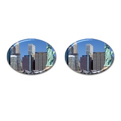 Ny Liberty 2 Cufflinks (oval) by trendistuff