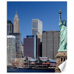 Ny Liberty 2 Canvas 8  X 10  by trendistuff