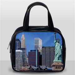 Ny Liberty 2 Classic Handbags (one Side) by trendistuff