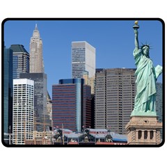 Ny Liberty 2 Double Sided Fleece Blanket (medium) 