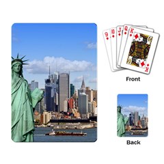 Ny Liberty 1 Playing Card by trendistuff